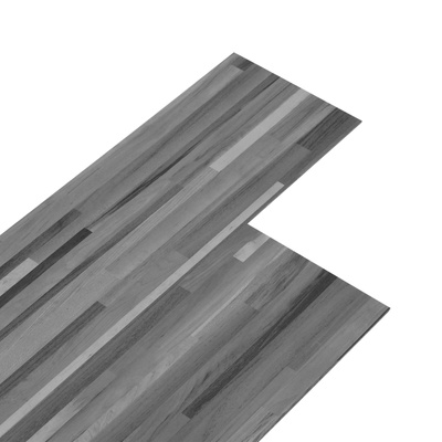 Samoprzylepne panele podłogowe PVC Pasiasty szary 30,5 x 61 cm