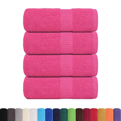 Ręczniki, FROGN, 4 szt., różowe, 30x30 cm, 360 g/m?