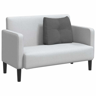 Poduszka na plecy Ciemnoszary 60 x 24 x 50 cm tkanina
