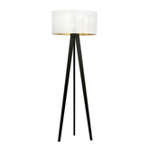 Lampa stojąca ASTON LP1 WHITE/GOLD