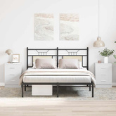 Szafki nocne, 2 szt., białe 38x35x56 cm materiał drewnopochodny