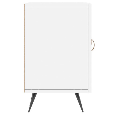 vidaXL Szafka pod TV, biała, 150x30x50 cm, materiał drewnopochodny