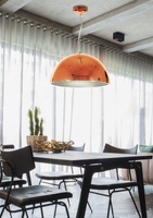 Lampa sufitowa wisząca candellux amalfi 31-26392 e27 miedziany