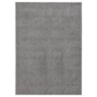 vidaXL Dywan z krótkim runem, 120x170 cm, szary