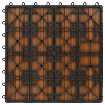 Płytka Tarasowa 11 pcs Drewno tekowe 30 x 30 cm