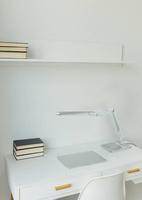 Lampka biurkowa K-BL1207 SREBRNY z serii MICA