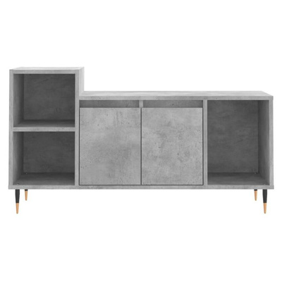 vidaXL Szafka pod TV, szarość betonu, 100x35x55 cm wariant 4