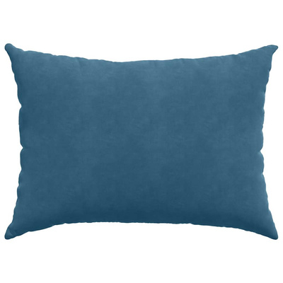 Poduszki na sofę 2 pcs Niebieski 70 x 50 cm Tkanina sztruksowa
