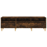 vidaXL Szafka pod TV, przydymiony dąb, 150x30x44,5 cm