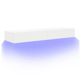 vidaXL Szafki telewizyjne z LED, 2 szt., białe, 60x35x15,5 cm