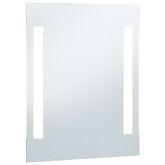 vidaXL Ścienne lustro łazienkowe z LED, 50 x 60 cm