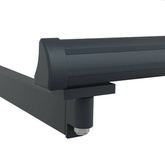 Ręczna markiza chowana Antracyt 3 x 2 m Aluminium