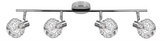 Lampa ścienna listwa 4W40W G9 chrom COLLAR 94-13743