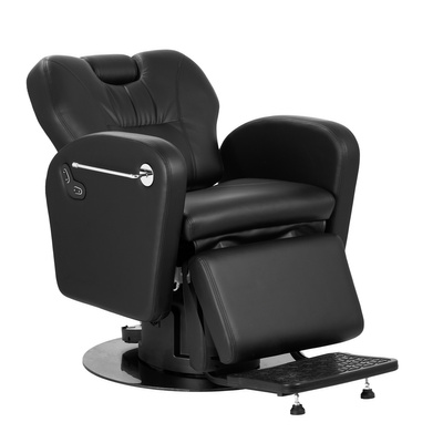 Fotel Barberski elektryczny Gabbiano Baron Czarny 149525