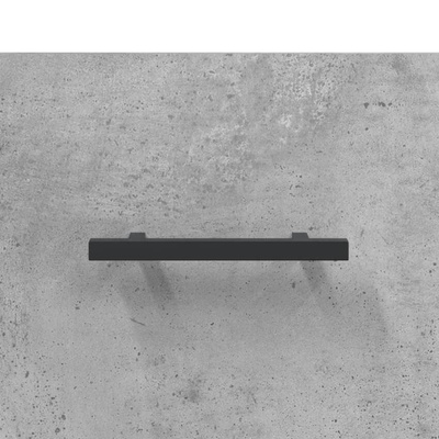 vidaXL Szafka pod TV, szarość betonu, 80x36x50 cm