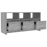 vidaXL Szafka pod TV, szary dąb sonoma, 102x37,5x52,5 cm