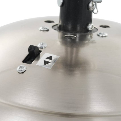 vidaXL Wentylator sufitowy z lampą, 128 cm, biały