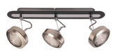 Lampa sufitowa EARTH listwa regulowana 3-punktowa do salonu metalowa