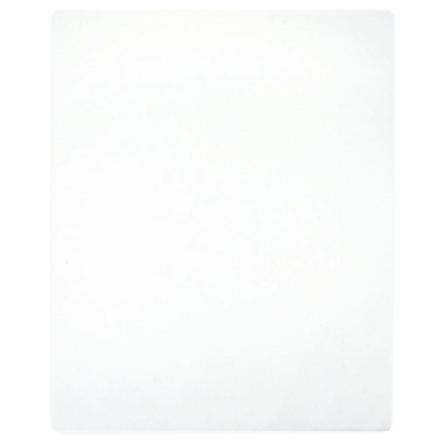 Prześcieradło, białe, 160x200 cm, dżersej bawełniany