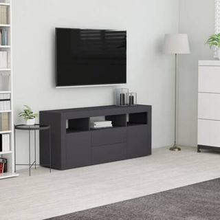 vidaXL Szafka pod TV, szara, 120x30x50 cm, materiał drewnopochodny