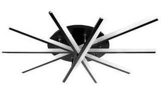 Lampa sufitowa dekoracyjna gwiazda 80W LED + pilot dl-f08