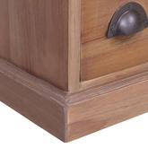 vidaXL Szafka pod TV, 120 x 30 x 40 cm, lite drewno tekowe