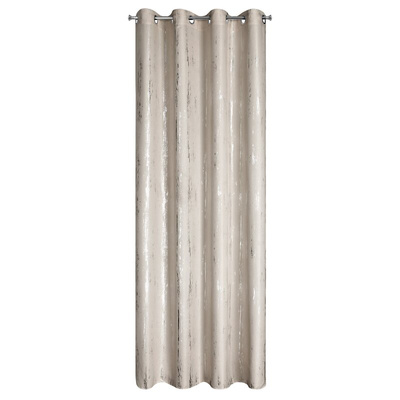 Zasłona Libi ciemnobeżowa 140x250