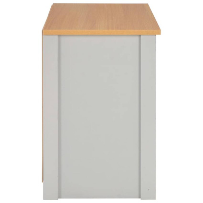 vidaXL Szafka pod TV, szara, 95 x 39 x 58 cm