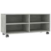 vidaXL Szafka pod TV, kolor betonowy szary, 90x35x35 cm