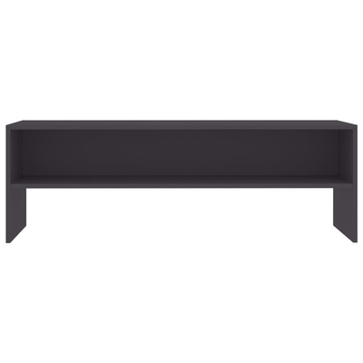 vidaXL Szafka pod TV, szara, 120x40x40 cm, materiał drewnopochodny