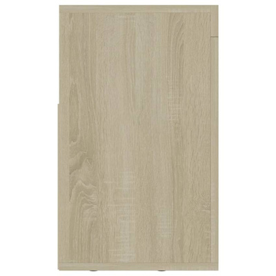 vidaXL Szafka pod TV, dąb sonoma, 120x30x50cm, materiał drewnopochodny