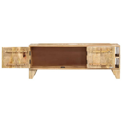 vidaXL Szafka pod TV, 110x30x40 cm, lite drewno mango