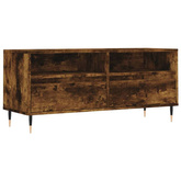 Szafka pod TV, przydymiony dąb, 100x34,5x44,5 cm vidaXL