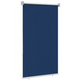 Roleta zewnętrzna 90% blokada UV niebieski 80 x 140 cm HDPE