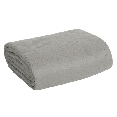 Narzuta Boni srebrna 170x210