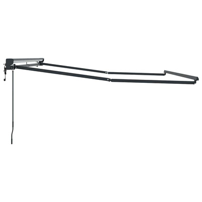 Rama markizy Z regulacją Antracyt 3,5 x 2,5 m Stal