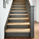 Stopnie schodowe, 20 szt. surowe 80x30x2cm lite drewno dębowe