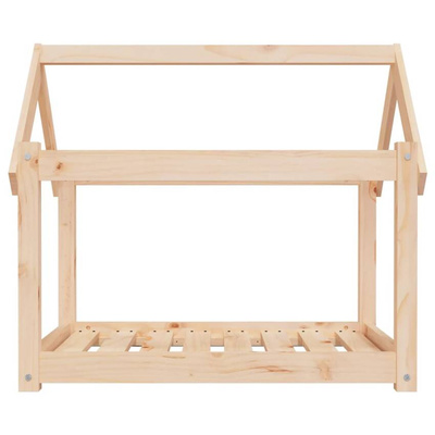 vidaXL Legowisko dla psa, 81x60x70 cm, lite drewno sosnowe