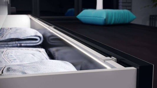 Profil LED LUMINES typ C biały lakierowany 1 m