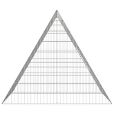 Klatka dla kur srebrny 110 x 100 x 85 cm Stal ocynkowana