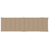 vidaXL Leżaki z poduszkami, 2 szt., lite drewno akacjowe