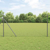 Ogrodzenie heksagonalne 1 x 100 m PVC Szary