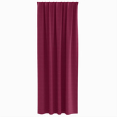Firany blackout z kółkami 2 pcs Czerwone wino 245 x 140 cm