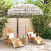 Baliński Parasol Kremowy 215 x 215 x 260 cm