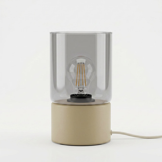 Designerska lampka do wnętrz na 1 źródło światła K-6055 z serii DEX