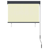 vidaXL Roleta zewnętrzna, 100x250 cm, kremowa