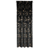 Zasłona Selena czarna 140x270