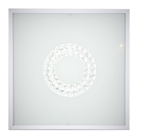 LUX LAMPA SUFITOWA PLAFON 29X29 16W LED 6500K BIAŁY MAŁY RING