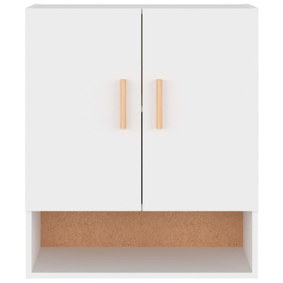 Szafka wisząca, biała, 60x31x70 cm, materiał drewnopochodny vidaXL