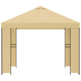 Altana 3 x 3 m kremowy Poliester i Stal 190 gsm